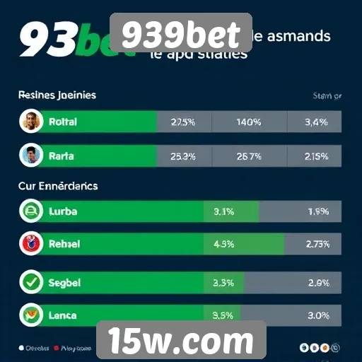 Estatísticas de usuários ativos no 939bet