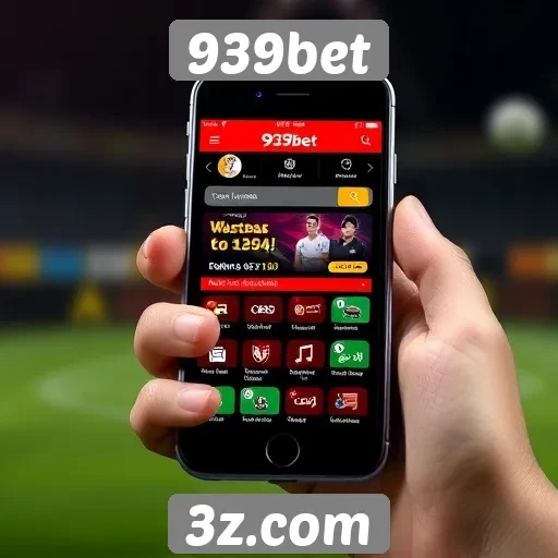 Experiência do usuário no 939bet em dispositivos móveis